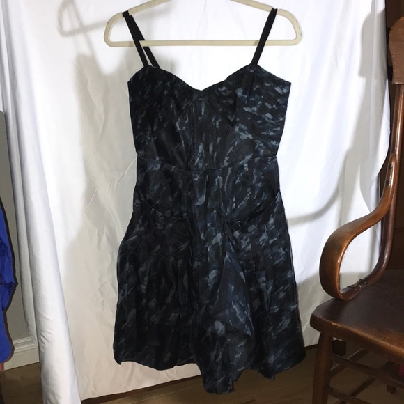BCBGMaxAzria Dresses & Skirts - BCBG MAXARIA Mini Dress in Blue Camouflage